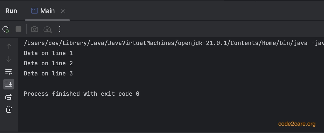 Read a File Line By Line using Java 8 Stream API